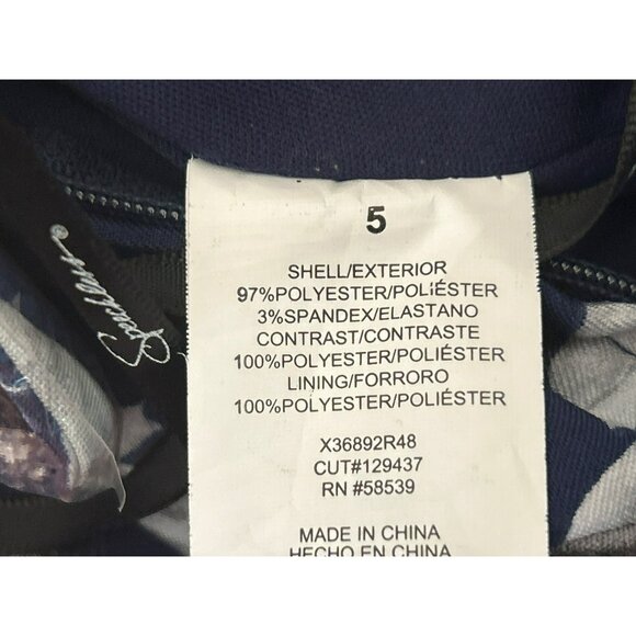 Speechless Blue Hi Low Floral Special Occasions Dress Size 5 Summer Party NWT - Picture 6 of 6